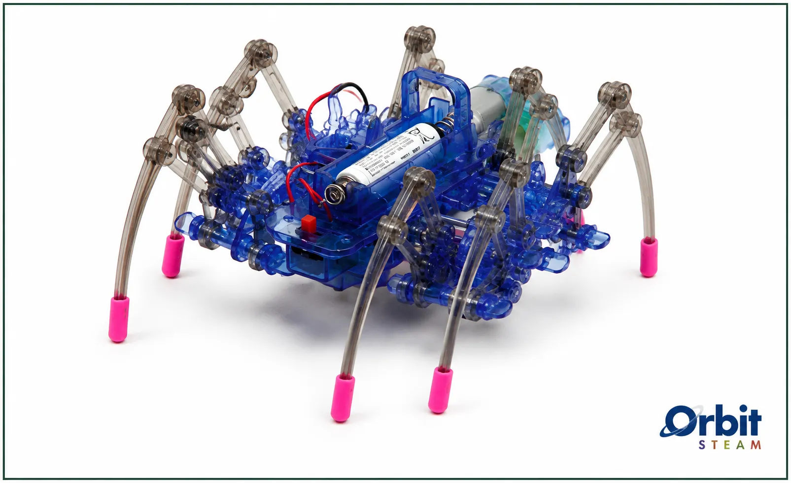 کیت آموزشی ربات عنکبوتی متحرک (DIY Electric Spider Robot Kit)