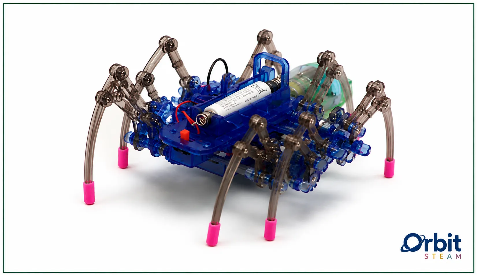 کیت آموزشی ربات عنکبوتی متحرک (DIY Electric Spider Robot Kit) - تصویر 2